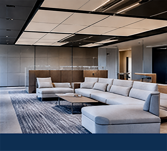Treated interior space
